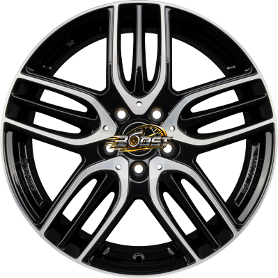 RIAL M14 Diamant-Schwarz Frontpoliert 9.00x18 5x112 RIAL M14 Diamant-Schwarz Frontpoliert 9.00x18 5x112