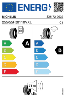 EU-label voor MICHELIN PILOT SPORT EV