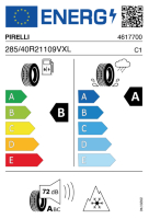 EU-label voor PIRELLI SCORPION WINTER 3