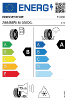 EU-label voor BRIDGESTONE BLIZZAK LM-005