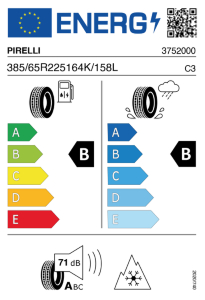 PIRELLI FR:01  385/65 R225 164 L