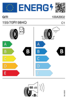 EU-label voor GITI SYNERGY E2