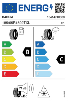 EU-label voor BARUM POLARIS 6