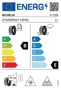 MICHELIN X-SNOW  275/50 R22 115 H