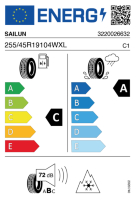 EU-label voor SAILUN ATREZZO 4SEASONS ULTRA
