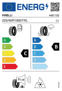PIRELLI PWR-AS  225/40 R18 92 Y