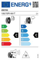 EU-label voor ZEETEX WP1000