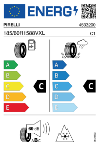PIRELLI PWR-AS  185/60 R15 88 V