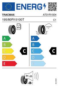 TRACMAX AT01  195/80 R15 100 T