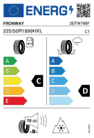 EU-label voor FRONWAY ICEMASTER I