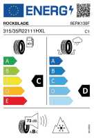 EU-label voor ROCKBLADE ICECRUISER II