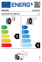 EU-label voor MAZZINI ECOSAVER