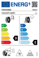 EU-label voor YOKOHAMA IG53 ICE GUARD