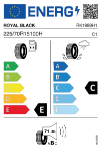 ROYAL-BL MILE  225/70 R15 100 H