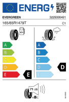 EU-label voor EVERGREEN EW62