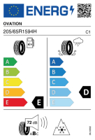 EU-label voor OVATION W-586