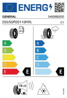 EU-label voor GENERAL GRABBER AT3